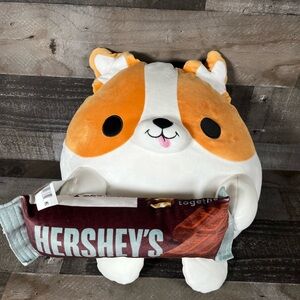 ZURU Snackles HERSHEY'S Corgi Benji 14" Plush Super Soft Stuffed Animal